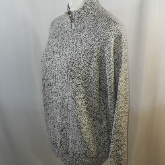 Karen Scott Marled Pearl Neck Sweater - Picture 4 of 4